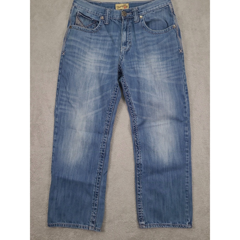 Wrangler 20X Style 33 Extreme Relaxed Medium Wash Denim Jeans 32X30